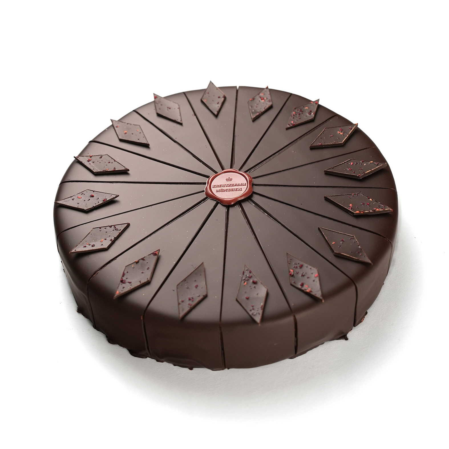 Vegane Schoko-Himbeer Torte (alkoholfrei)