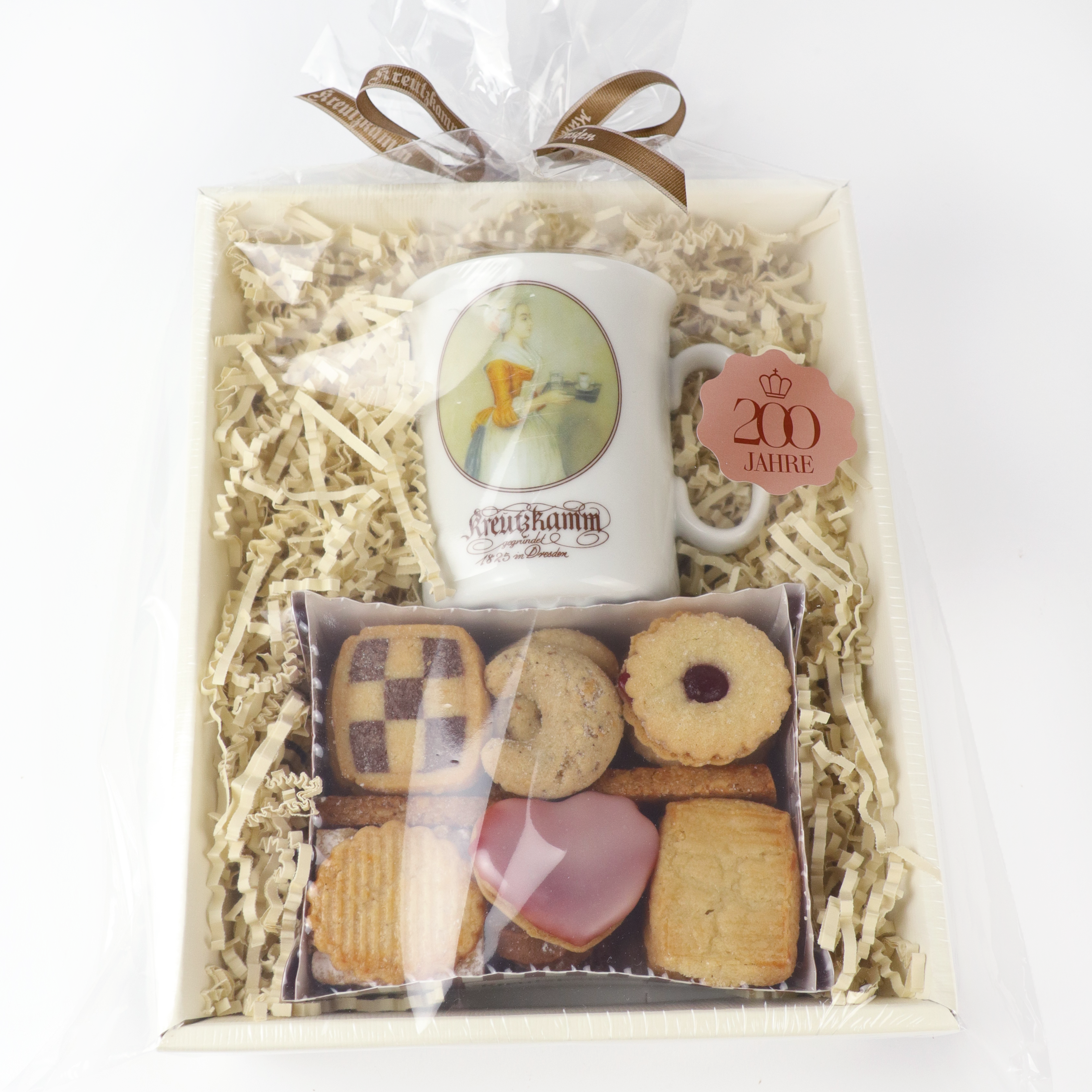 Geschenkpaket Haferl und Teegebäck 250 g