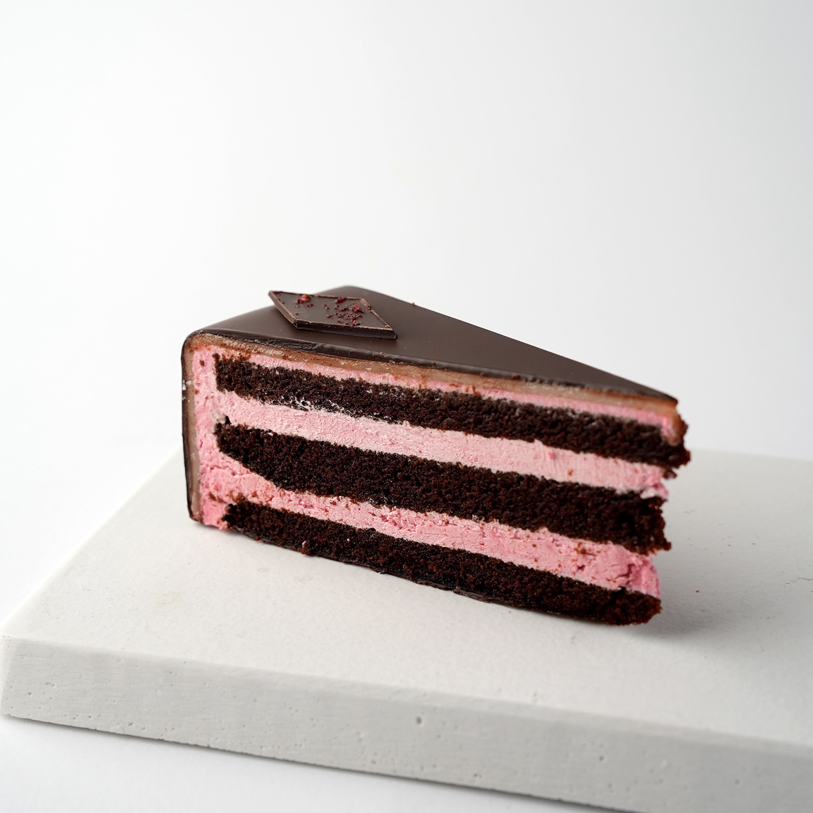 Vegane Schoko-Himbeer Torte (alkoholfrei) 