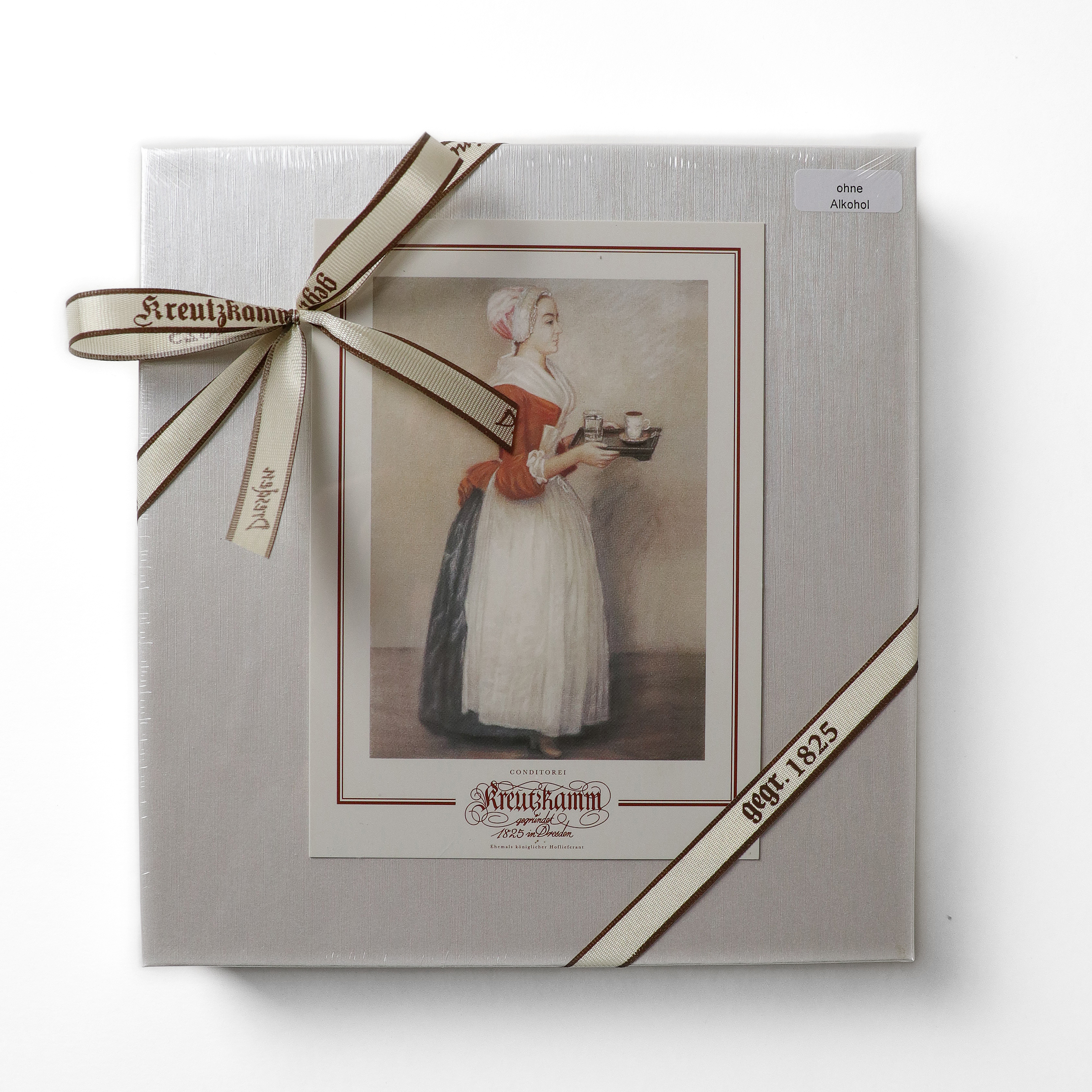 Pralinenmischung "Schokomädchen" (alkoholfrei) 375 g Pralinenmischung "Schokomädchen" (alkoholfrei) 375 g