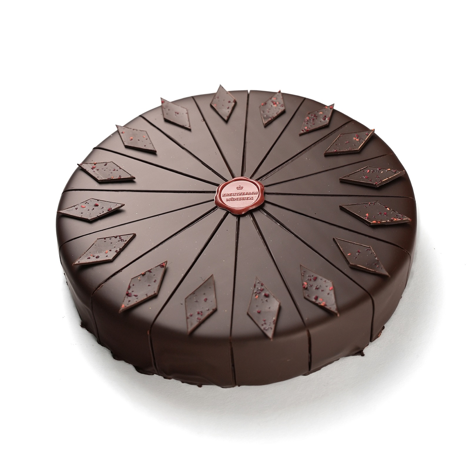 Vegane Schoko-Himbeer Torte (alkoholfrei) 