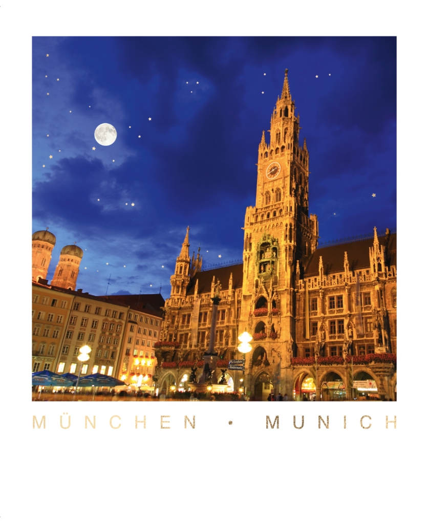 München_Marienplatz Postkarte "München Marienplatz"