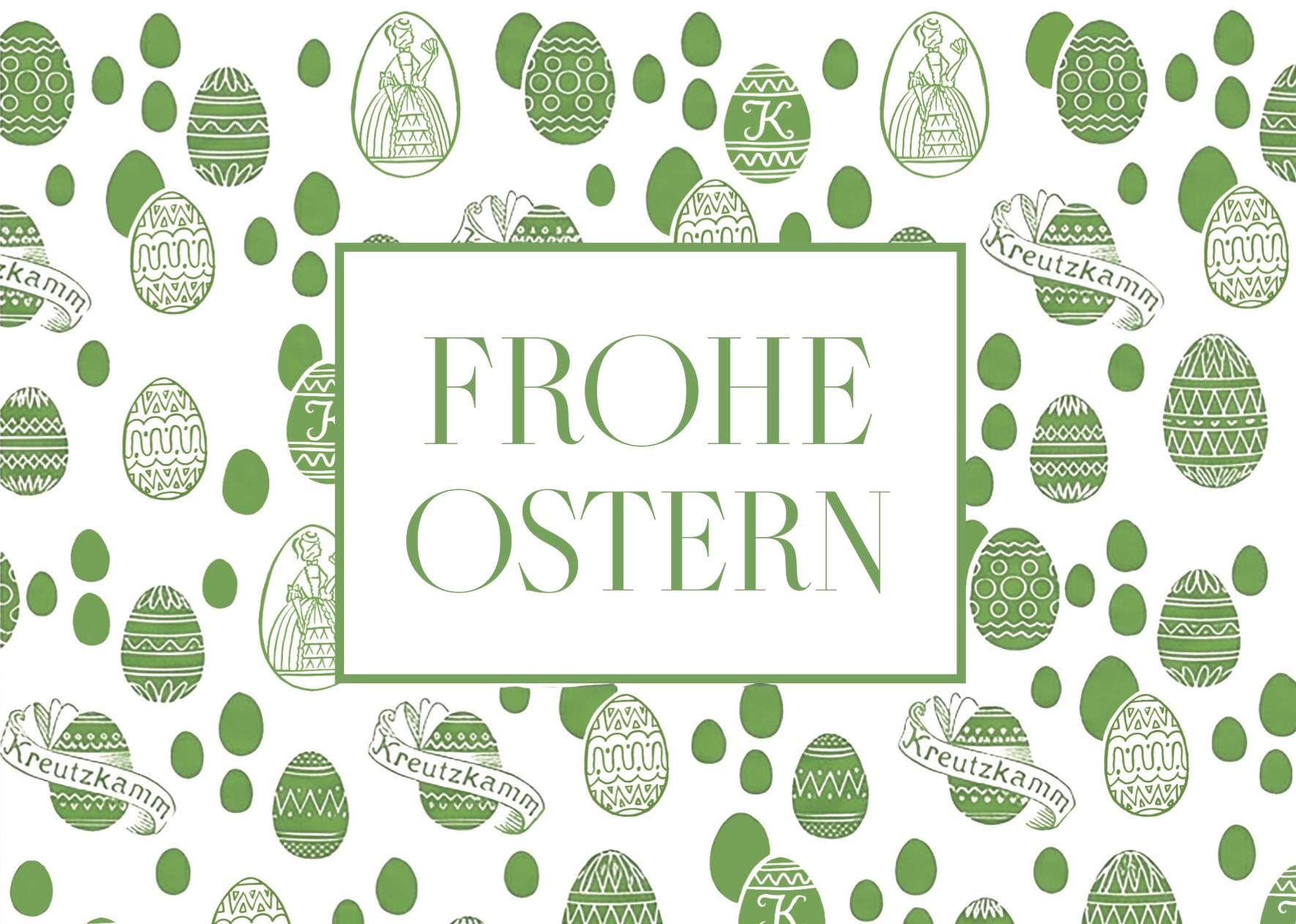 Postkarte "Frohe Ostern"