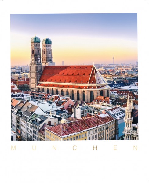 Postkarte &quot;München Dom&quot;